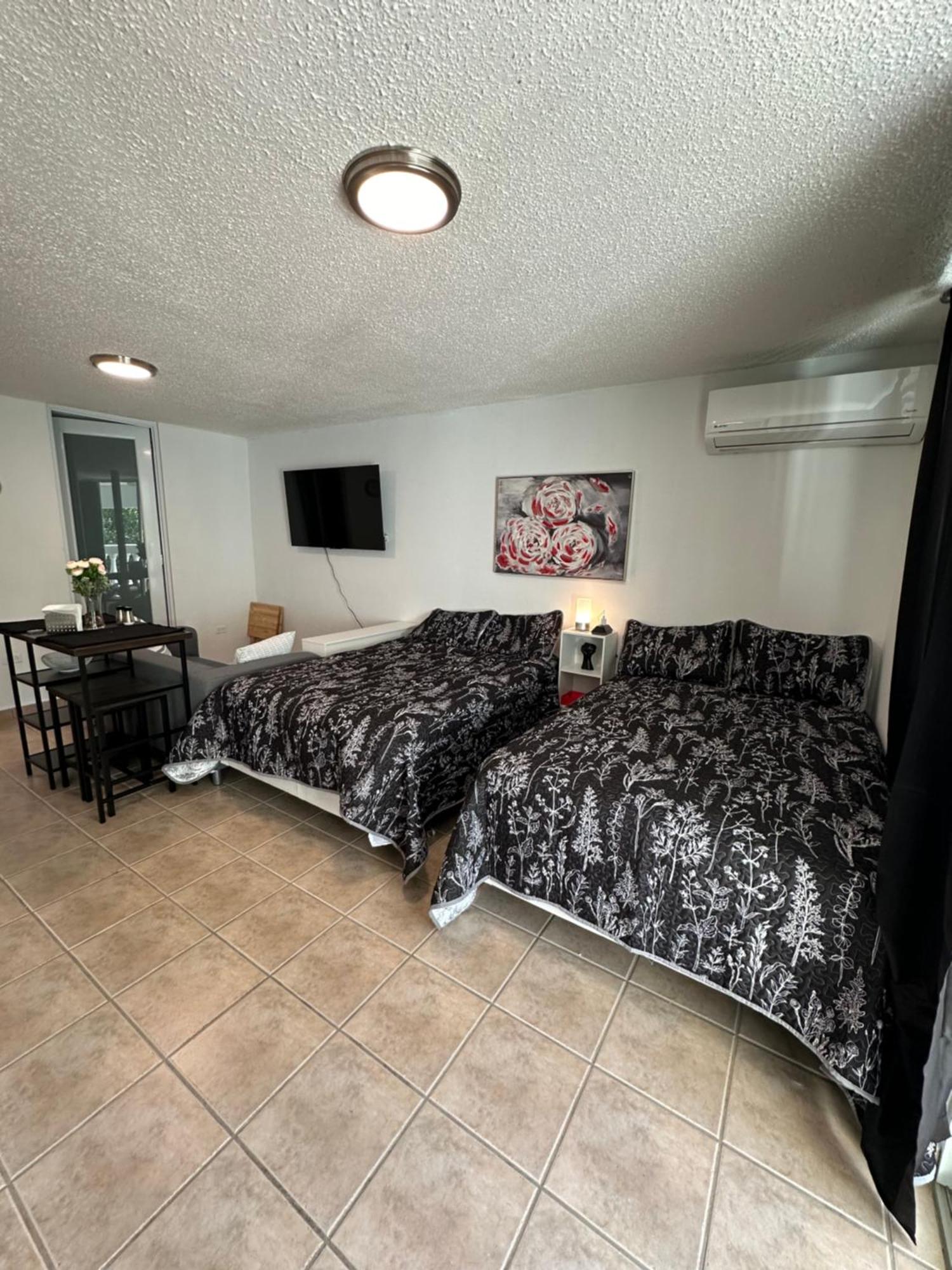 Beachfront Studio Apt W/ Full Kitchen & Pool Isabela Exterior photo