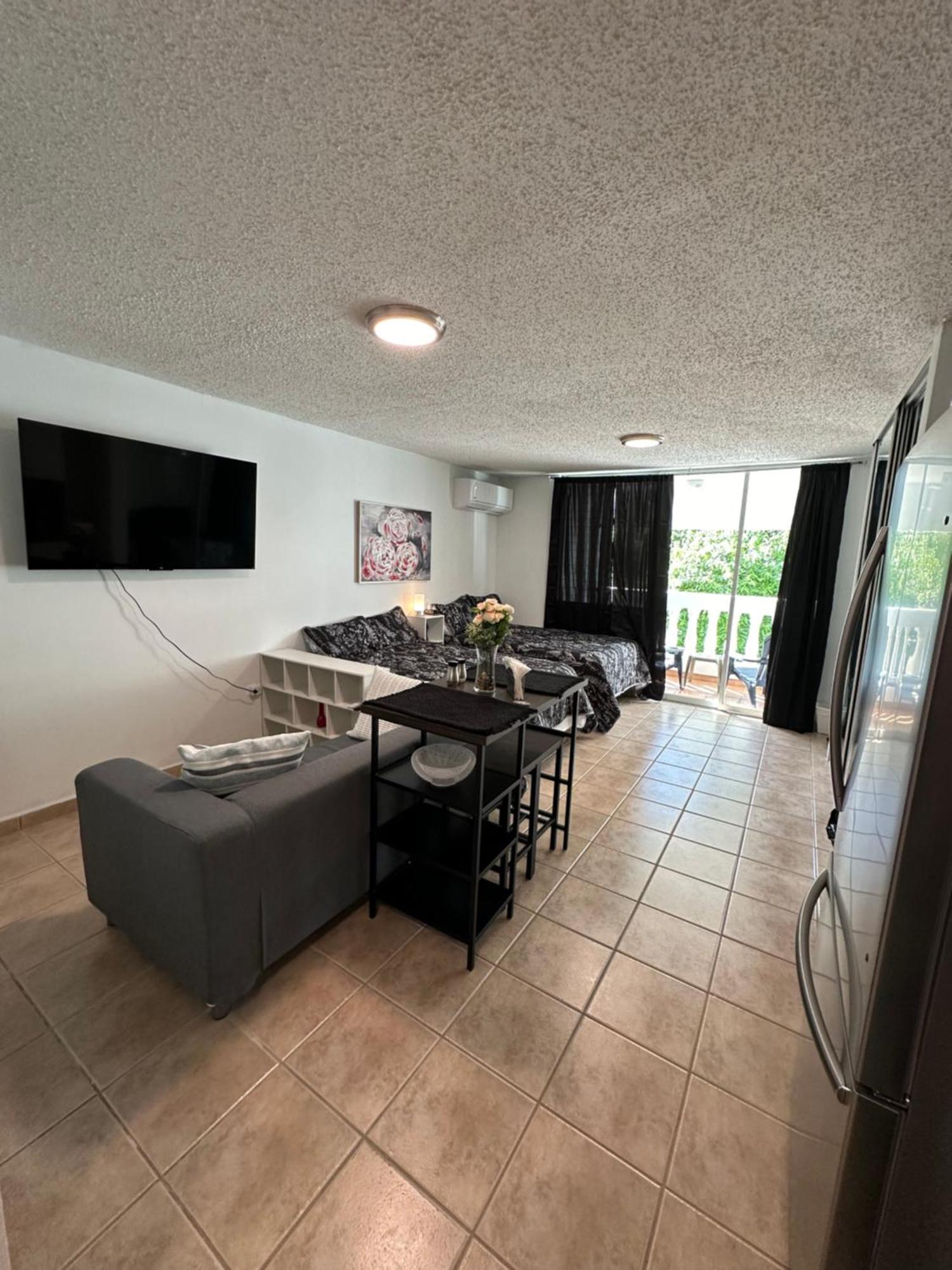 Beachfront Studio Apt W/ Full Kitchen & Pool Isabela Exterior photo